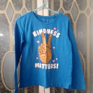 The Children's Place Blue 'Kindness Matters' Long Sleeve Tee